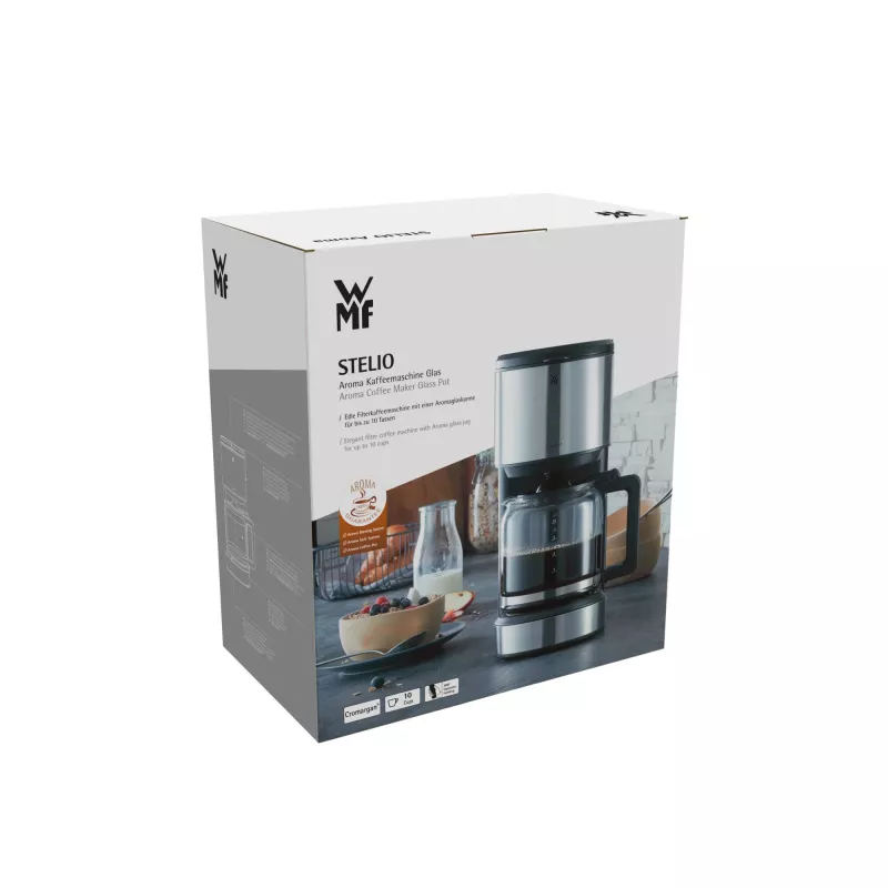 WMF Stelio 0412150011 halfautomatische filterkoffiemachine 1,25 L