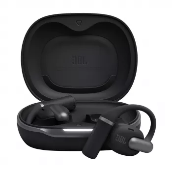 Headset JBL Sense Pro TWS Bluetooth oorbugel voor gesprekken en muziek, 20–40000 Hz, 95,2 g, zwart