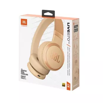 JBL Live 670NC headset draadloos hoofdband gesprekken/muziek Bluetooth zand