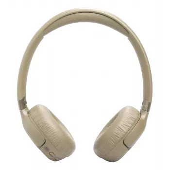 Headset JBL Tune 680NC, bedraad & draadloos (Bluetooth, USB-C), omsluitend, hoofdband, beige, 20–20000 Hz, 161 g
