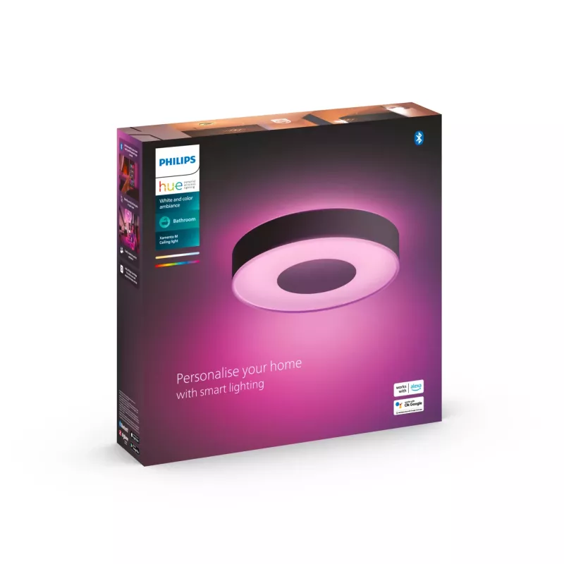 Philips Hue White and colour ambience Xamento middelgrote plafondlamp