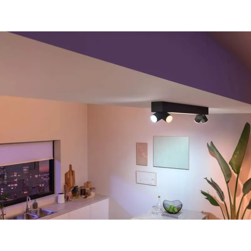 Philips Hue White and colour ambience Centris 4-spot plafondlamp