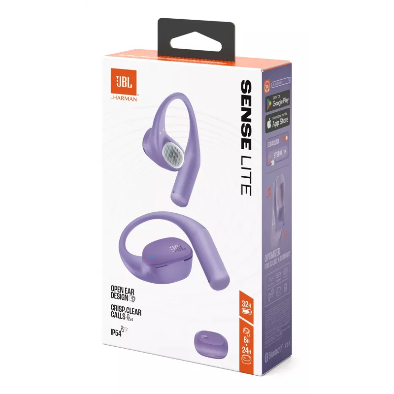 JBL Sense Lite headset draadloos oorbugel muziek Bluetooth paars