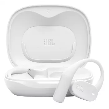 Headset JBL Sense Lite — draadloze Bluetooth-oordopjes met oorbug, intra-auraal, 20–20000 Hz, 83,5 g, wit