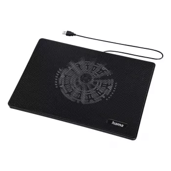 Hama slank laptop koelpad 39,6 cm (15,6 inch) zwart