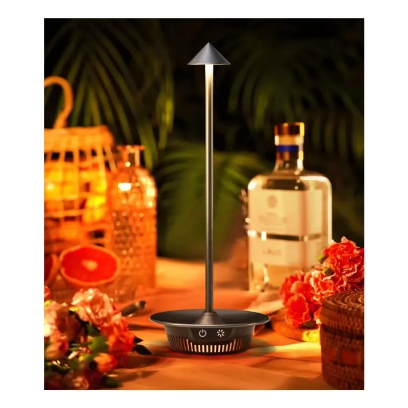 Techly I-LAMP-TABLE3 tafellamp SMD LED-module 1 W SMD LED D zwart
