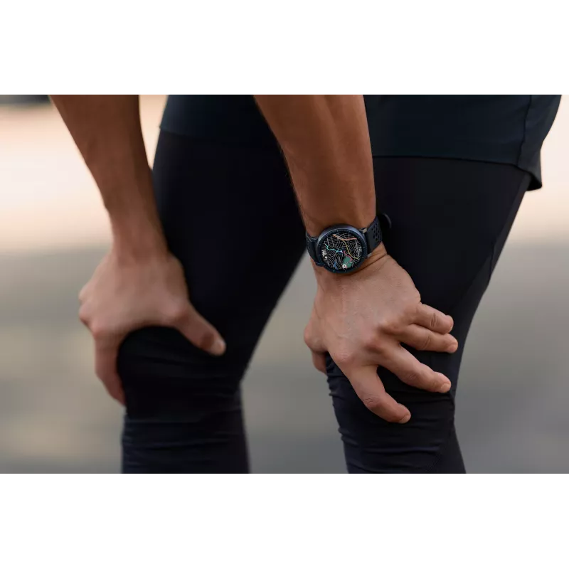 Smartwatch Amazfit Active Max rond AMOLED 1,5 inch 480×480 touchscreen 64 MB RAM 4 GB 658 mAh zwart