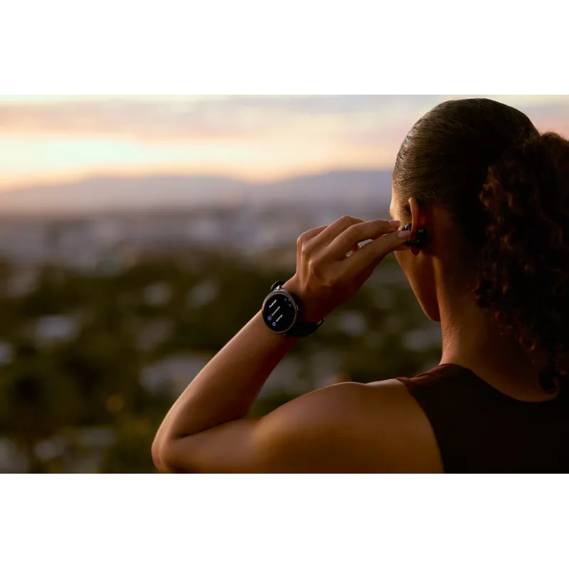 Smartwatch Amazfit Active Max rond AMOLED 1,5 inch 480×480 touchscreen 64 MB RAM 4 GB 658 mAh zwart