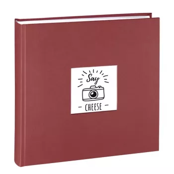 Hama fotoalbum bordeaux 400 vel 10 x 15 boekbinding