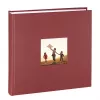 Hama fotoalbum bordeaux 400 vel 10 x 15 boekbinding