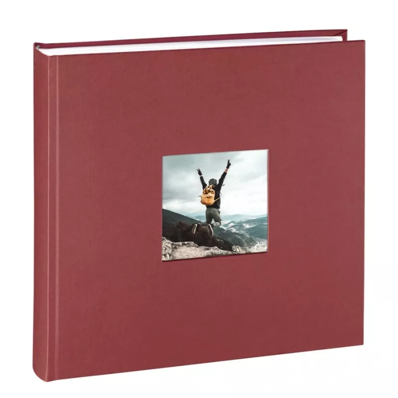 Hama fotoalbum bordeaux 400 vel 10 x 15 boekbinding