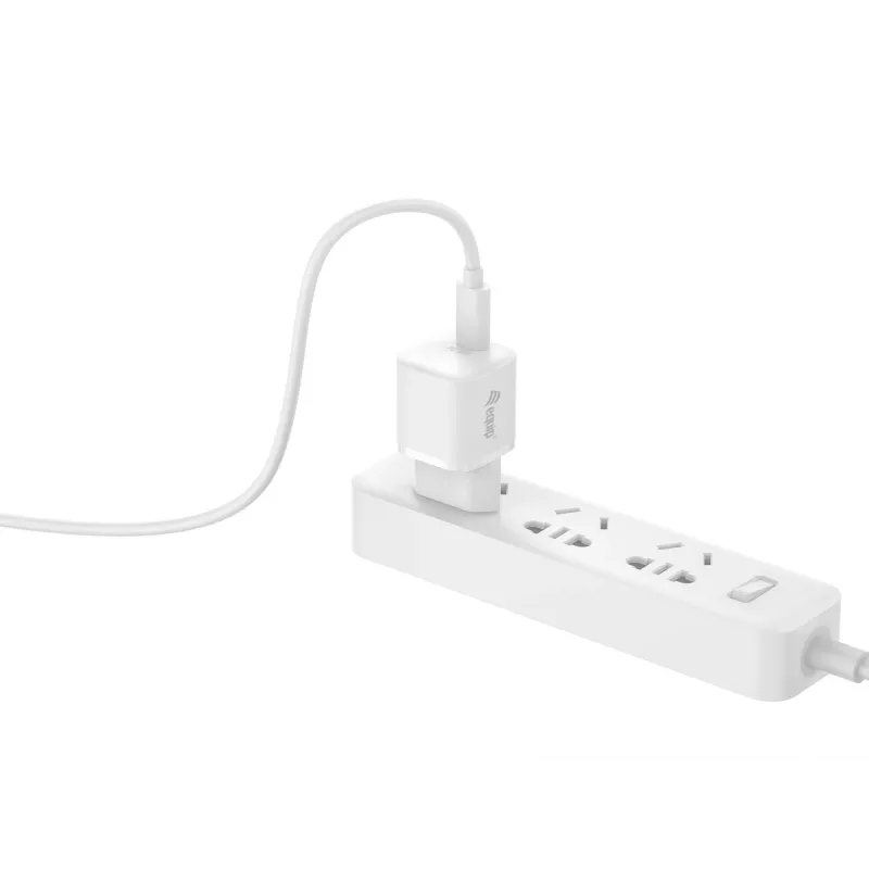 Equip 1-poorts 20W USB-C PD oplader indoor AC wit 100-240V