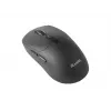 EQUIP ambidextreuze 6-toets dual-mode draadloze muis, optisch 1600 DPI, RF + Bluetooth, zwart