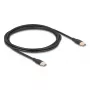 USB-kabel DeLOCK 81239 2,5 m USB-C zwart USB 2.0 0,48 Gbit/s
