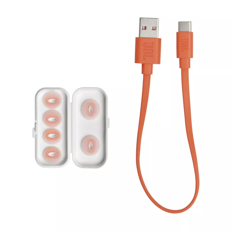 JBL Tune Flex Ghost Edition Headset True Wireless Stereo (TWS) in-ear bellen/muziek Bluetooth transparant, wit