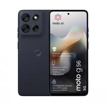 Smartphone MOTOROLA moto g56 5G 17,1 cm (6,72 inch) hybride dual SIM, MediaTek Dimensity 7060 2,6 GHz, 8 GB RAM, 256 GB, 5200 mAh, zwart