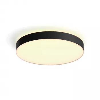 Slimme plafondlamp Philips Hue White ambience Enrave extra large zwart