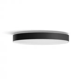 Slimme plafondlamp Philips Hue White ambience Enrave extra large zwart