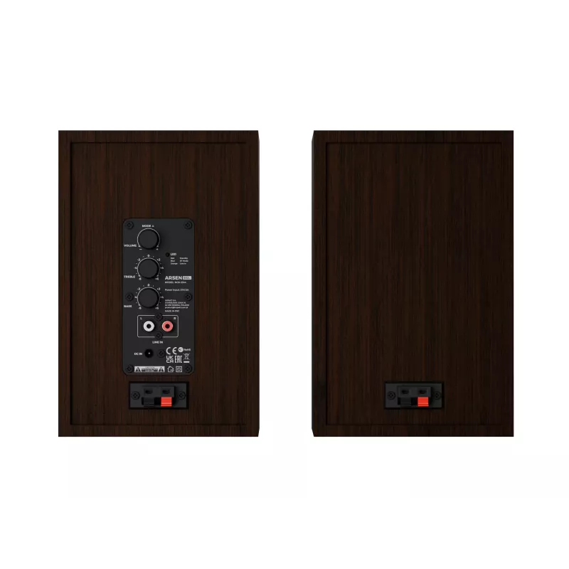 Luidspreker Genesis NGS-2344 bedraad & draadloos 2.0, 20 W, bruin