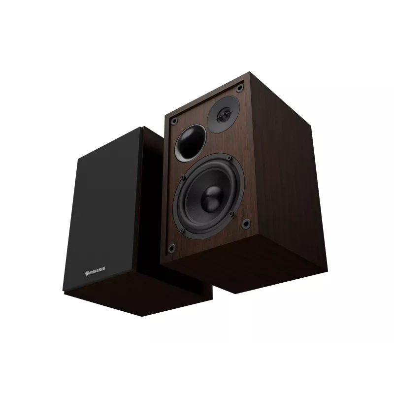 Luidspreker Genesis NGS-2344 bedraad & draadloos 2.0, 20 W, bruin