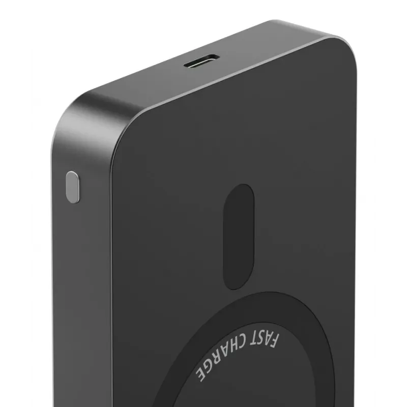 Hama 00201752 powerbank 10000 mAh draadloos laden antraciet
