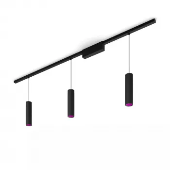 Philips Hue White and colour ambience Perifo rechte plafondbasisset (3 pendellampen)