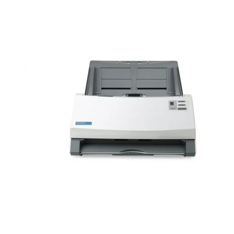 Plustek SmartOffice PS456U Plus ADF-scanner 600 x 600 DPI A4 grijs, wit