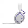 Headset JBL Quantum 650 — draadloos Bluetooth, USB-C, omsluitend, hoofdband, wit, 20–20000 Hz