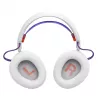 Headset JBL Quantum 650 — draadloos Bluetooth, USB-C, omsluitend, hoofdband, wit, 20–20000 Hz