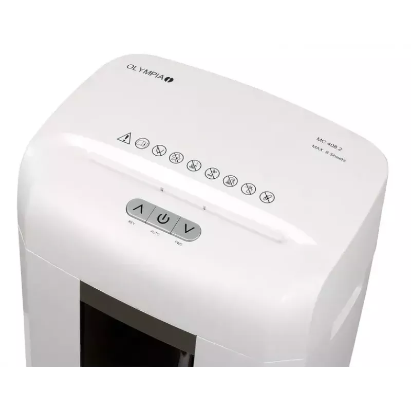 Documentenversnipperaar Olympia MC 408.2 microsnede 22 cm wit