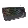 Gaming-toetsenbord GENESIS Rhod 350 RGB – 104-toetsen USB QWERTY Spaans volledige grootte, zwart, RGB-achtergrondverlichting, polssteun