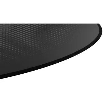 Trust Mika zwart ronde muismat 117 cm
