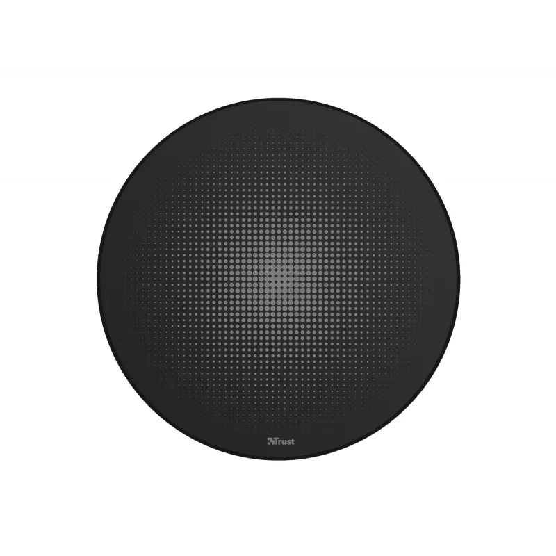Trust Mika zwart ronde muismat 117 cm