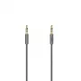 Hama Elite audiokabel 0,75 m 3,5 mm stekker koper verguld