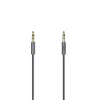 Hama Elite audiokabel 0,75 m 3,5 mm stekker koper verguld