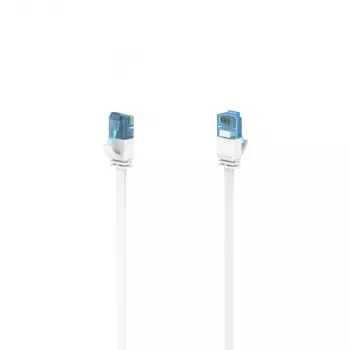 Hama 00200686 netwerkkabel wit 10 m Cat6a U/UTP (UTP)