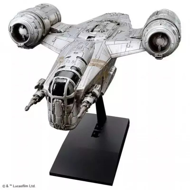 Kunststofmodel REVELL Razor Crest 1/144 schaal — Star Wars Bandai bouwpakket, kunststof modelbouwpakket
