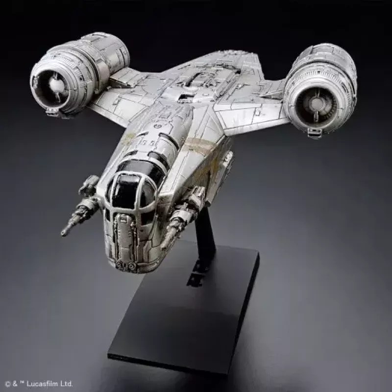 Kunststofmodel REVELL Razor Crest 1/144 schaal — Star Wars Bandai bouwpakket, kunststof modelbouwpakket