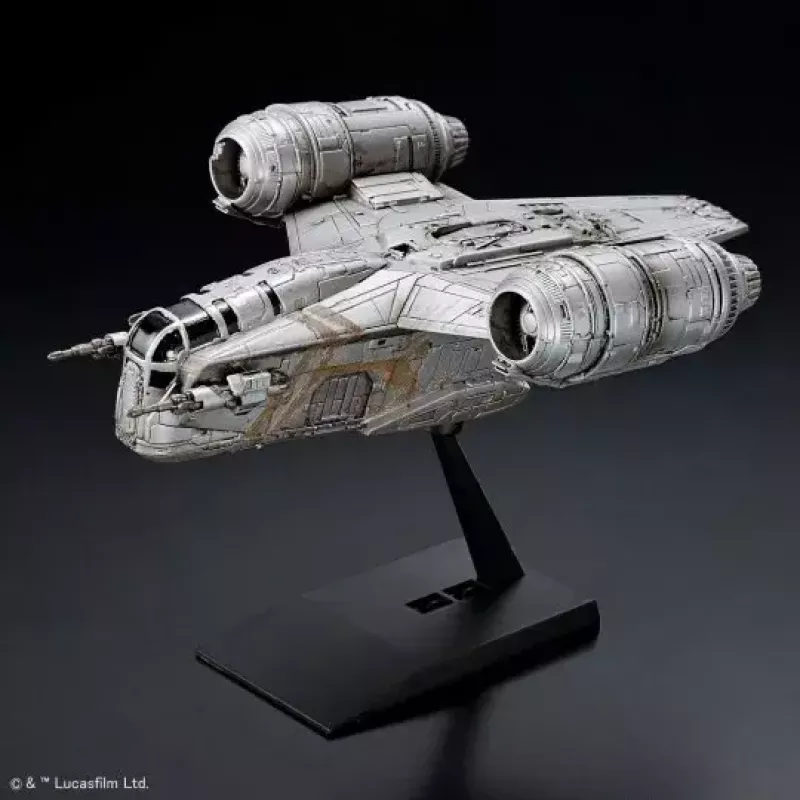 Kunststofmodel REVELL Razor Crest 1/144 schaal — Star Wars Bandai bouwpakket, kunststof modelbouwpakket