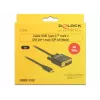 USB-C naar DVI-adapter DeLOCK 3m 85322