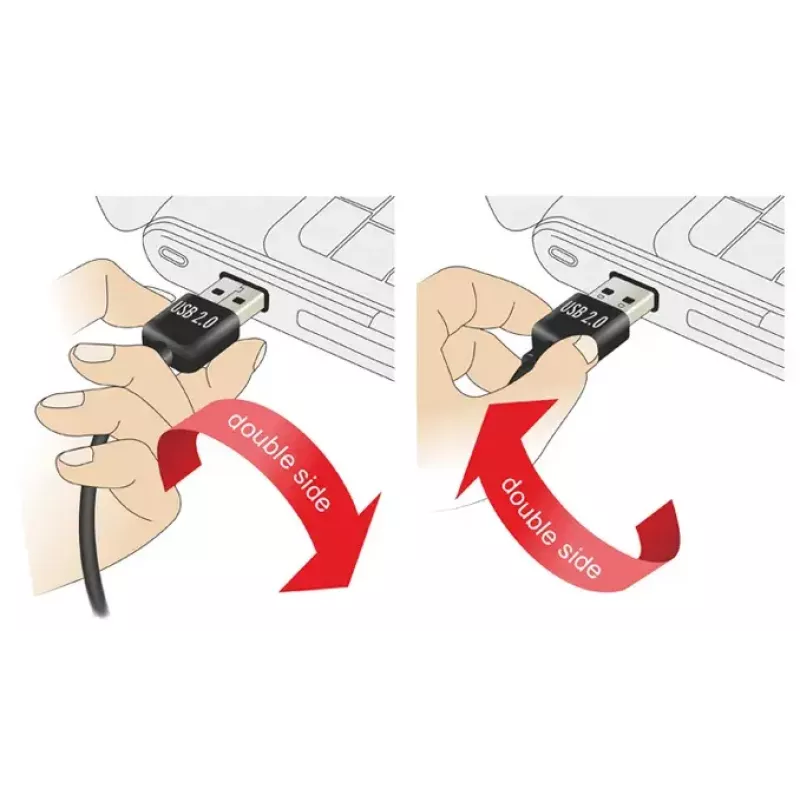 DeLOCK USB-kabel 2 m USB 2.0 A - Micro-B m/m
