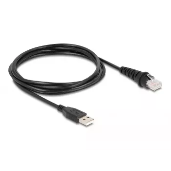 DeLOCK USB-barcodescanner 1D en 2D bedraad voor vaste montage