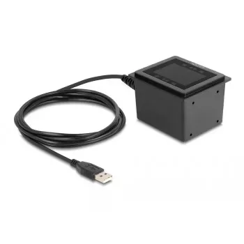 DeLOCK USB-barcodescanner 1D en 2D bedraad voor vaste montage