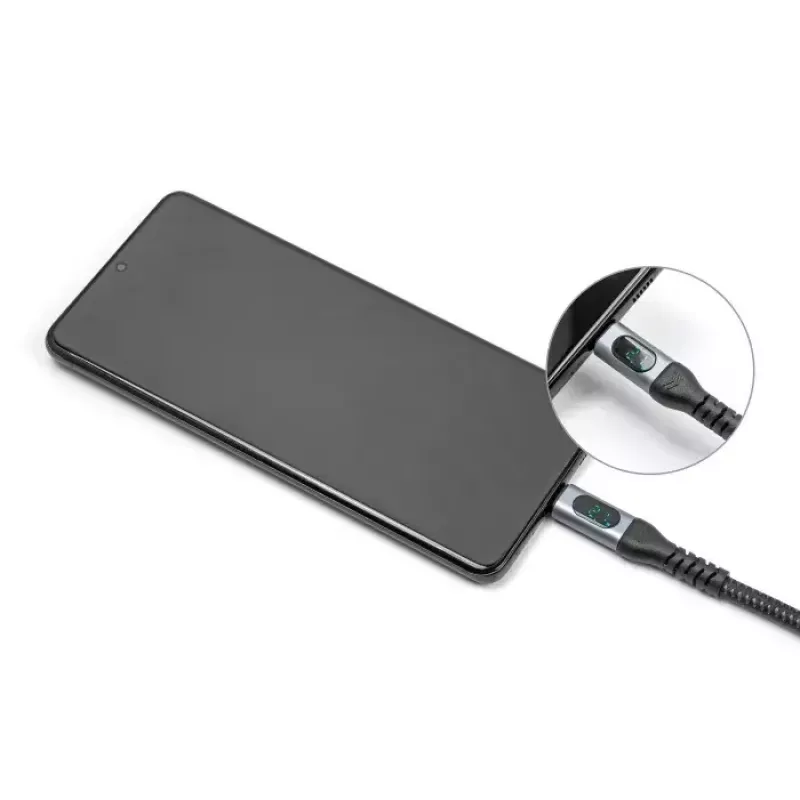 DeLOCK USB 40 Gbps data- en snellaad-coaxkabel 1 m USB PD 3.1 240 W