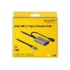 USB-kabel DeLOCK 85391 USB 3.2 Gen 1 5 m USB-A USB-C zwart grijs