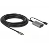 USB-kabel DeLOCK 85391 USB 3.2 Gen 1 5 m USB-A USB-C zwart grijs