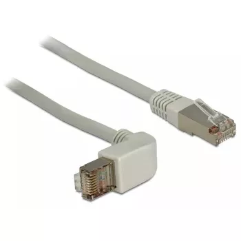 Netwerkkabel DeLOCK 1m RJ-45 Cat6a grijs
