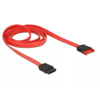 SATA-kabel DeLOCK 83956 1 m SATA 7-polig zwart rood