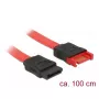 SATA-kabel DeLOCK 83956 1 m SATA 7-polig zwart rood