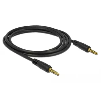 Audiokabel DeLOCK 85697 2m 3,5mm zwart
